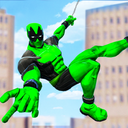 Frog Ninja Spider superhero games: Gangster Vegas