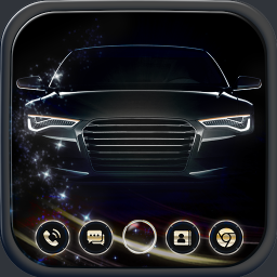 دانلود Black Car Launcher Theme