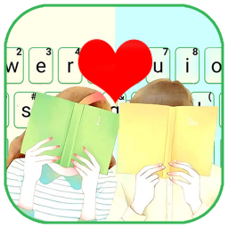 Couple Love Story Keyboard Theme
