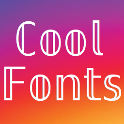 Cool Fonts and emojis for Instagram