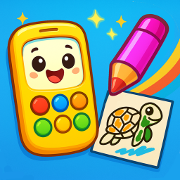 دانلود Kids Coloring & Baby Phone