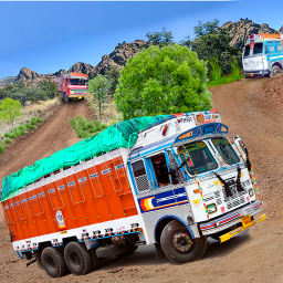 Indian Truck Simulation : Heavy Hill Driving