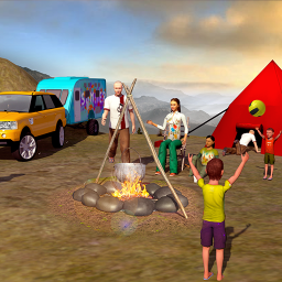 Camper Van Driving Truck 2018-Virtual Family Games