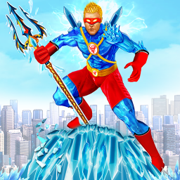 دانلود Snow storm ice hero robot game