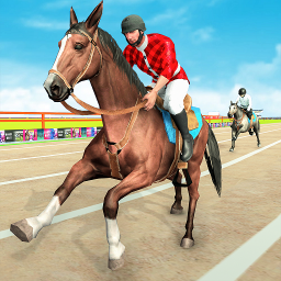 دانلود Mounted Horse Racing Games