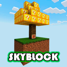 دانلود Lucky skyblock for minecraft