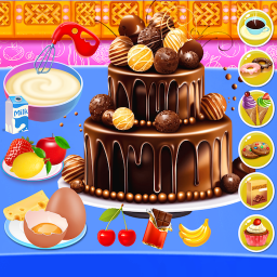 دانلود Cake Baking games for girls