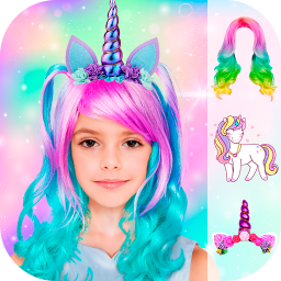 دانلود Unicorn Photo Stickers