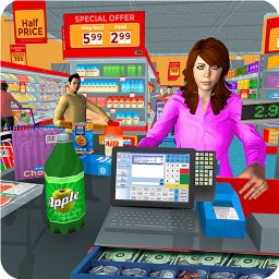 Supermarket Shopping Game 3D