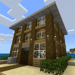 house for minecraft pe