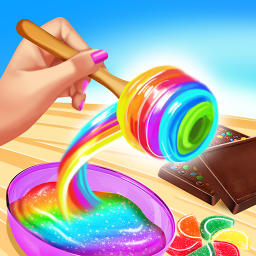 دانلود Sweet Rainbow Candy Cooking