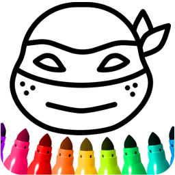 دانلود Boys Ninja Coloring & Memory