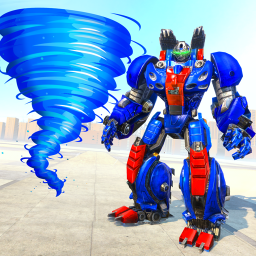 دانلود Hurricane Tornado Robot Transforming - Robot Game