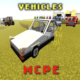 دانلود MCPE Simple Vehicles Car Mod