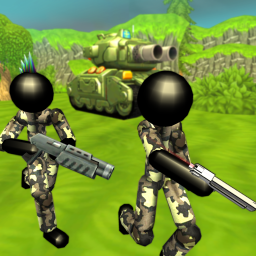 دانلود Stickman Tank Battle Simulator