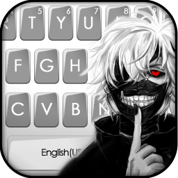 دانلود Creepy Mask Man Keyboard Theme