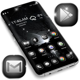 دانلود Black&White Launcher Theme