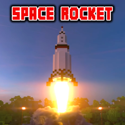 دانلود Space Rocket Mod for mcpe