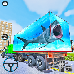 دانلود Sea Animal Transport Truck 3D