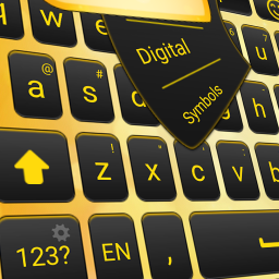 دانلود Black and yellow keyboard