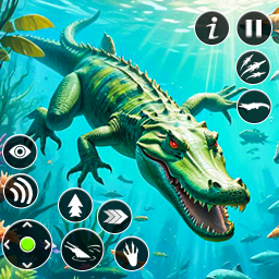 دانلود Crocodile Games: Animal Sim 3D