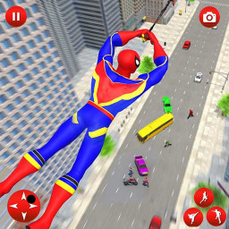 دانلود Flying Spider- Superhero Games