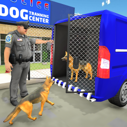 دانلود Police Dog Transport Truck 3D