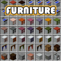 دانلود Furniture mod for minecraft