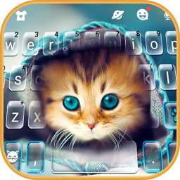 دانلود Cute Kitty Keyboard Theme