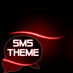 دانلود Simple Red Theme GO SMS