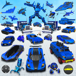 دانلود Robot Car Transformation Games