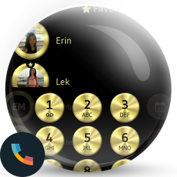 دانلود Theme Dialer Metal Gold
