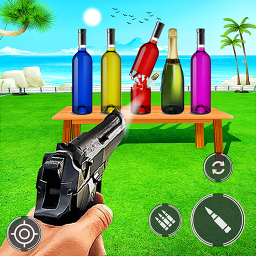 Sniper Gun Bottle Shooter 2021