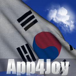 دانلود South Korea Flag Live Wall