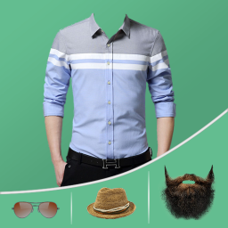 دانلود Man Shirt Photo Suit