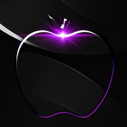 دانلود Crystal Black Apple Theme