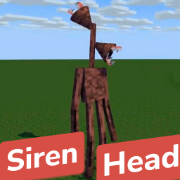 دانلود Siren Head for minecraft mods