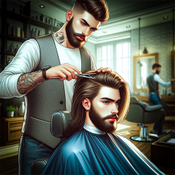 دانلود Barber Shop Hair Cut Simulator