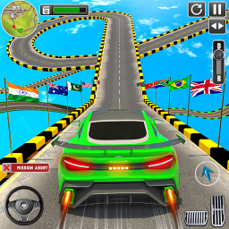 دانلود Mega Ramp Stunt Car Game 3D