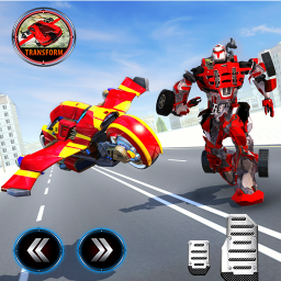 دانلود Moto Robot Transformation: Robot Flying Car Games