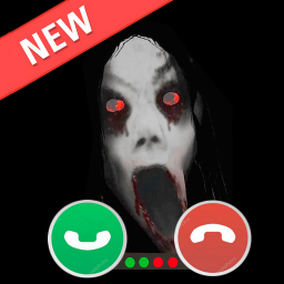 Creepy Video Call from Slender Ghost Horror Prank