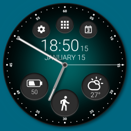 دانلود Black Classic Watch Face