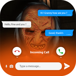 fake chat : granny family calling prank