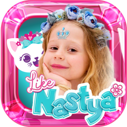 دانلود Like Nastya World games&video