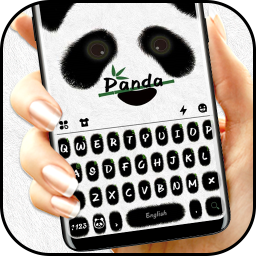 دانلود Cute Panda Keyboard Theme