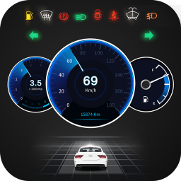 دانلود GPS Speedometer OBD2 Dashboard