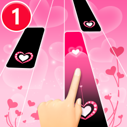 دانلود Magic Piano Pink Tiles - Music Game