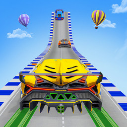 Mega Ramp Car Stunt Race Game