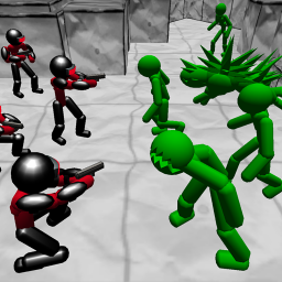 دانلود Battle Simulator: Stickman Zombie