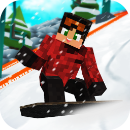 Snowboard Craft: Freeski, Sled Simulator Games 3D